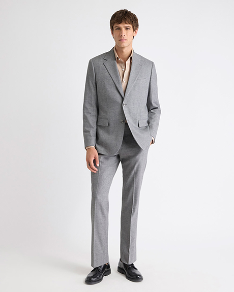 Complet Hopsack Gris